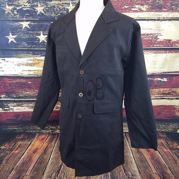 canvas frock coat